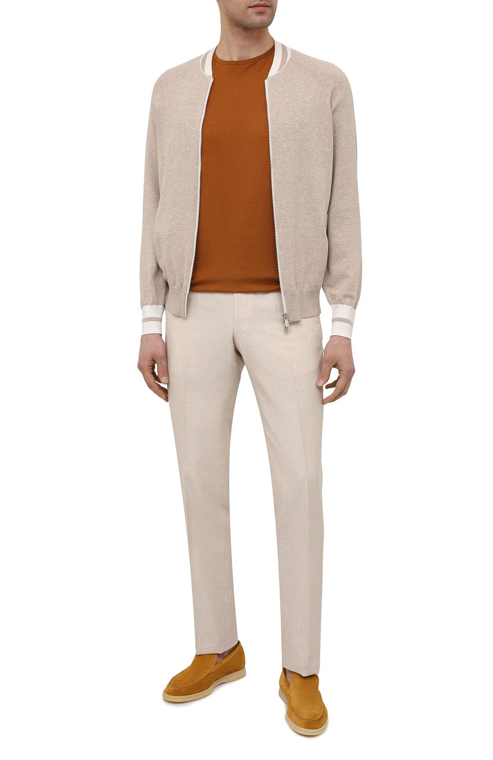 Замшевые лоферы summer walk LORO PIANA, арт. FAE8124, фото 2