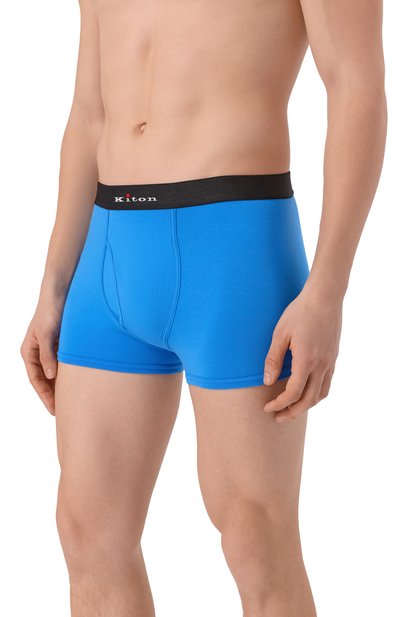 Мужские хлопковые боксеры KITON, арт. UNWBX16K0727H04
