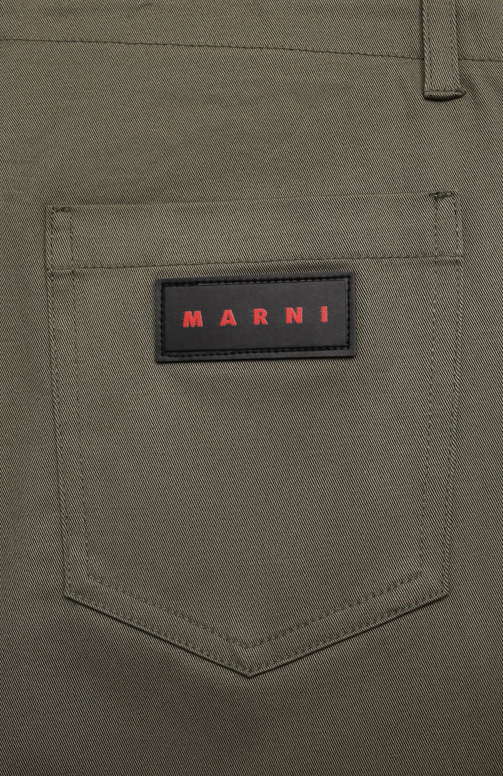 Хлопковые брюки MARNI, арт. M01217/M00T2, фото 3