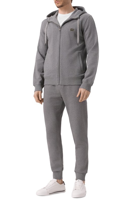 Хлопковая толстовка Dolce & Gabbana G9BGDT/G7N7B Серый  G9BGDT/G7N7B Фото 2