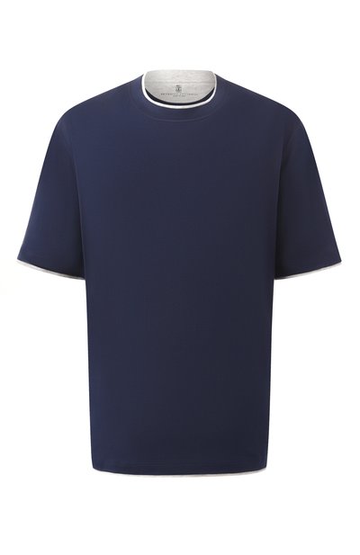 Хлопковая футболка BRUNELLO CUCINELLI, арт. M0B137427W, фото 1