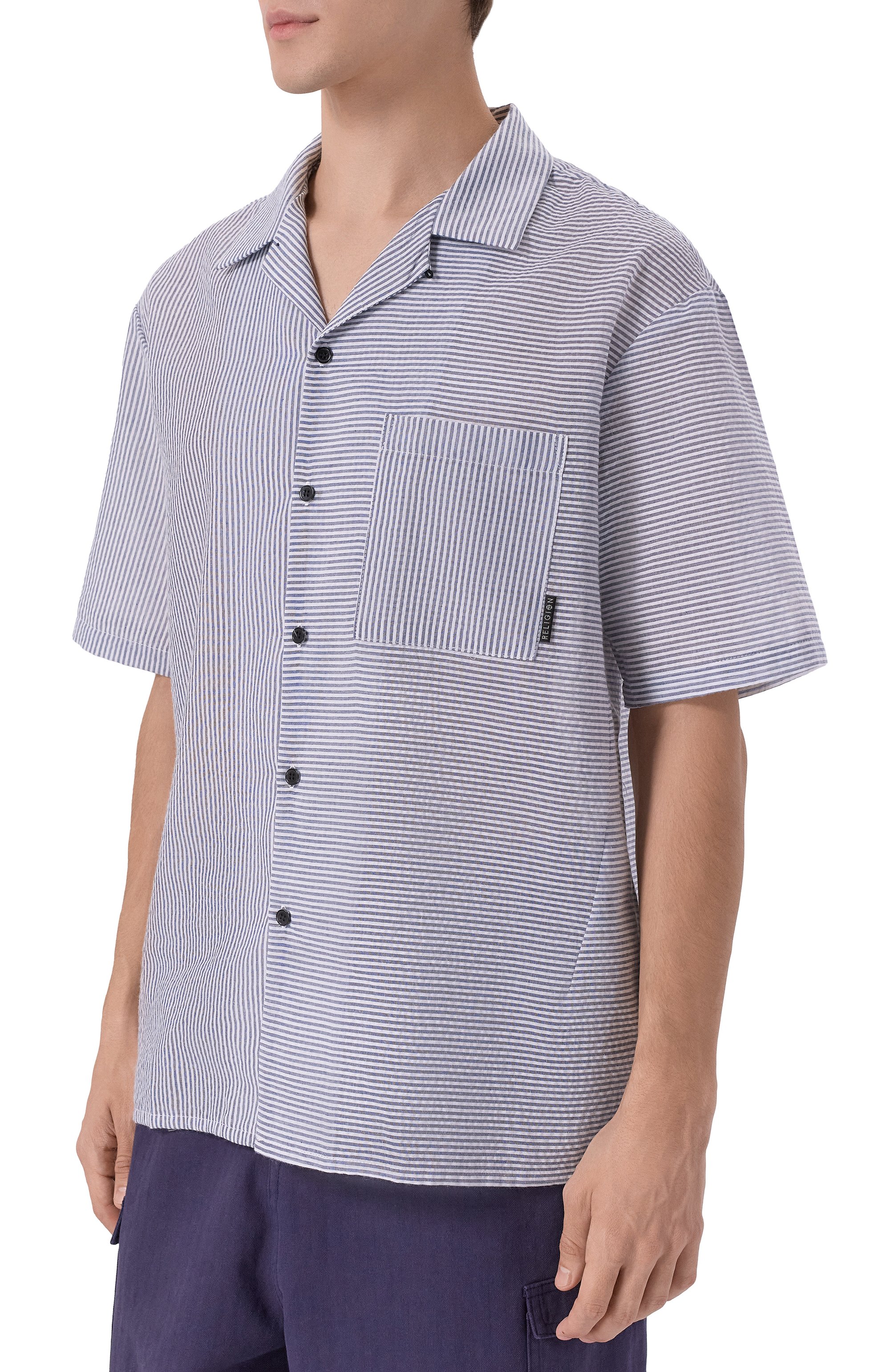 Хлопковая рубашка RELIGION, арт. 15HINH05, фото 3