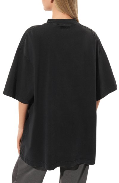 Хлопковая футболка VETEMENTS, арт. UE63TR720X, фото 4