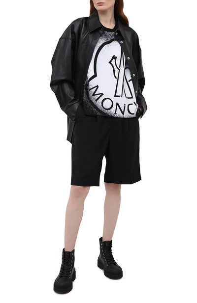 Хлопковая футболка MONCLER, арт. G1-093-8C7B3-10-829FB, фото 2