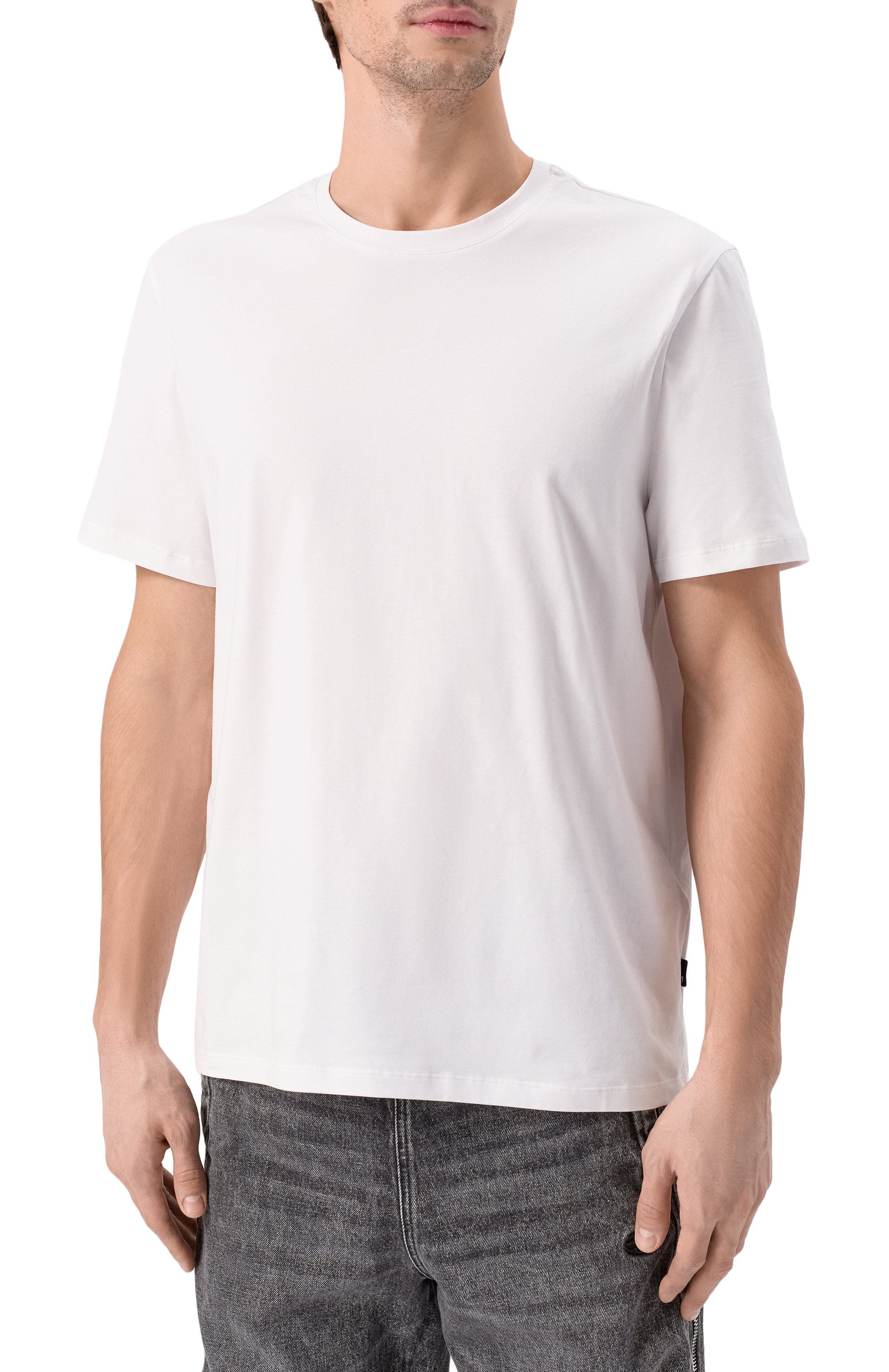 Хлопковая футболка 7 FOR ALL MANKIND, арт. JSIM237LWT, фото 3