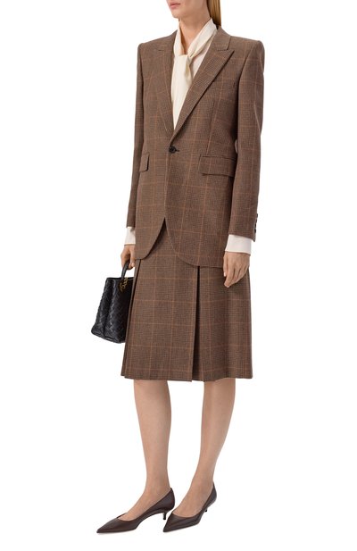 Кожаные туфли amelia 35 JIMMY CHOO, арт. AMELIA/CLF, фото 3