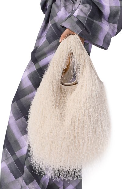 Сумка DRIES VAN NOTEN кремового цвета по цене 74900 руб., арт. 252-011560-2031, фото 2 Сумка DRIES VAN NOTEN, арт. 252-011560-2031, фото 2