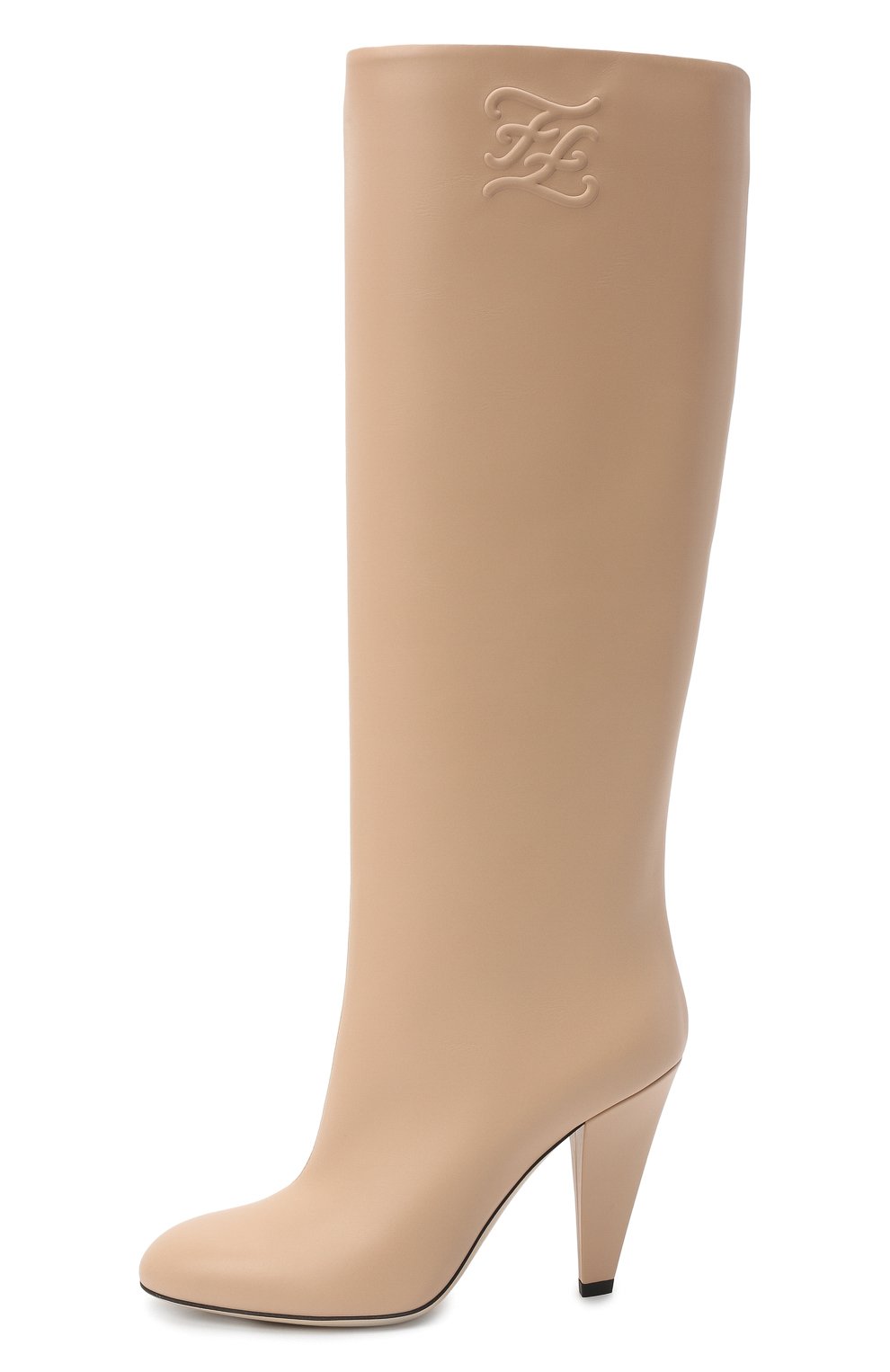 Кожаные сапоги FENDI, арт. 8W8177 AGDV, фото 4