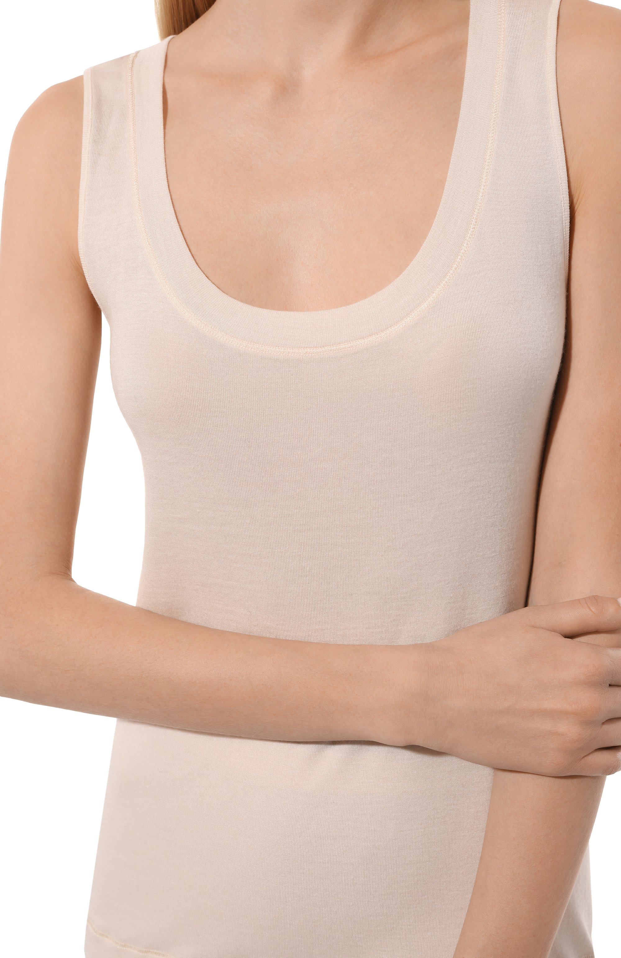 Майка из шелка и кашемира HANRO, арт. 071653, фото 5