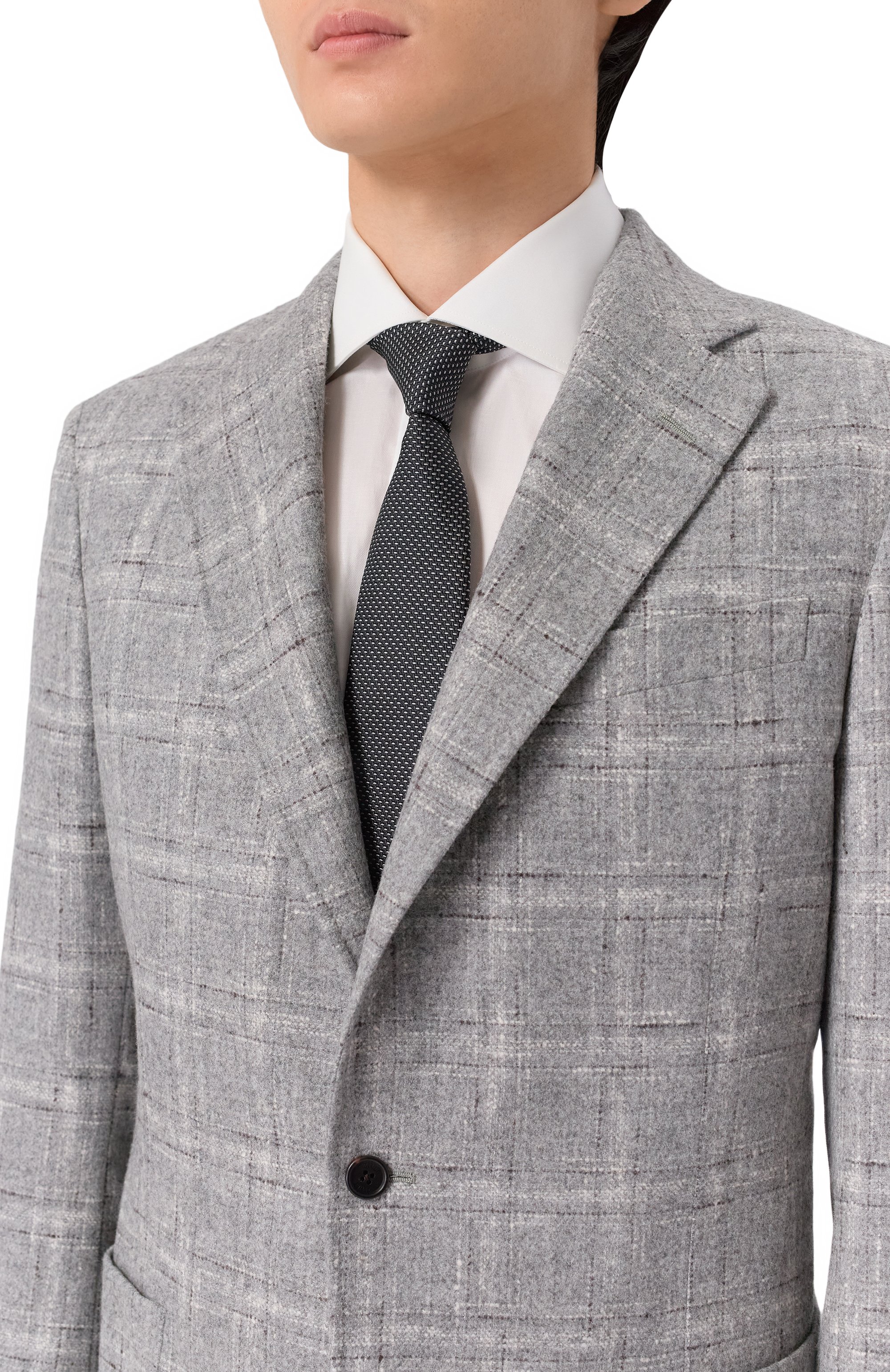 Галстук из хлопка и шелка VAN LAACK, арт. VL-LER0Y-XX/K04108, фото 2