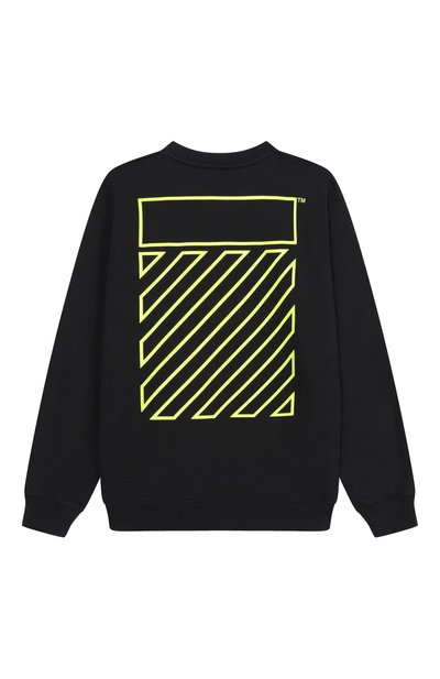 Хлопковый свитшот OFF-WHITE, арт. 0BBA001S26FLE003, фото 2