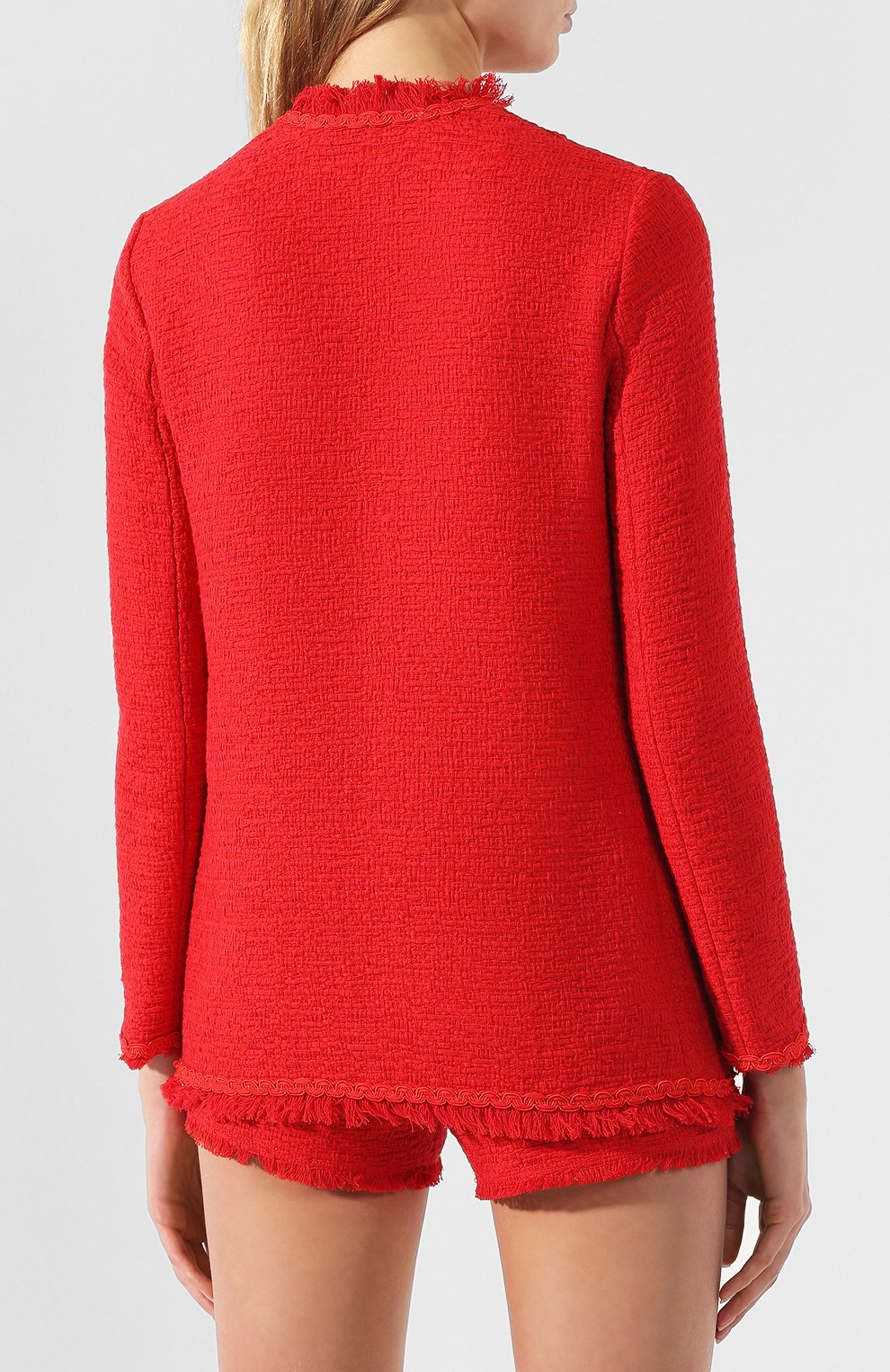 Твидовый жакет ERMANNO ERMANNO SCERVINO, арт. 44 T CP07 STU, фото 4