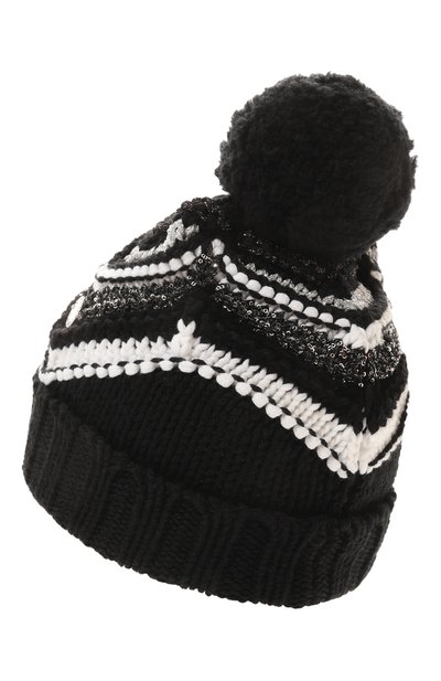 Шапка из шерсти и хлопка MISSONI, арт. MV0A57/W0183