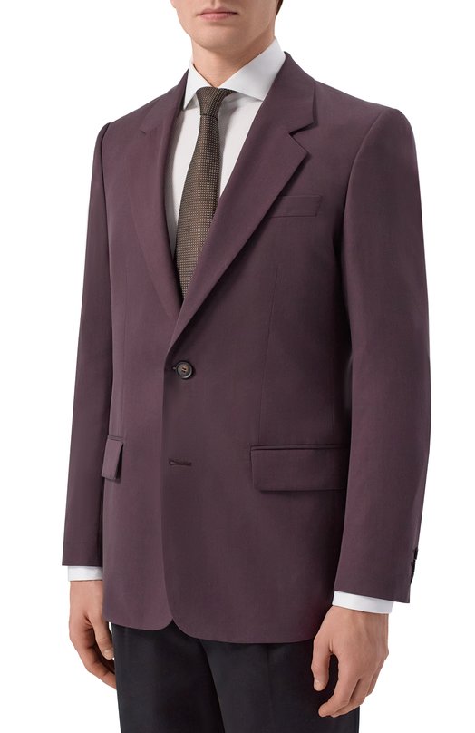 Пиджак из лиоцелла BOSS 50562362 Коричневый  50562362 Фото 3