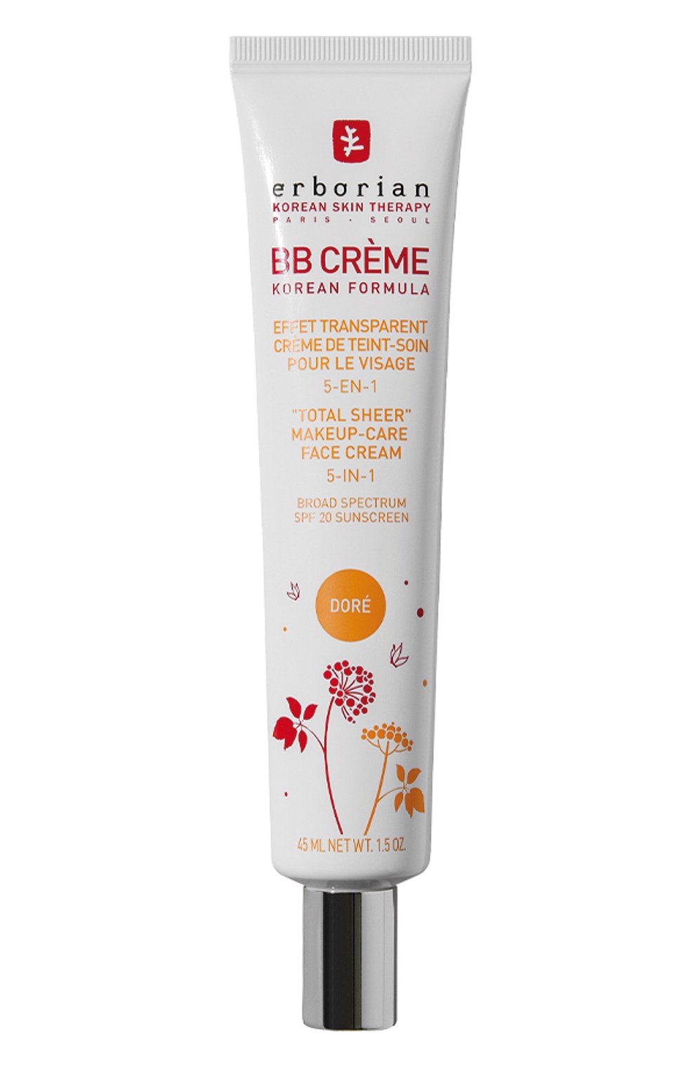 Bb крем с женьшенем, оттенок золотистый (45ml) ERBORIAN, арт. 780222, фото 1