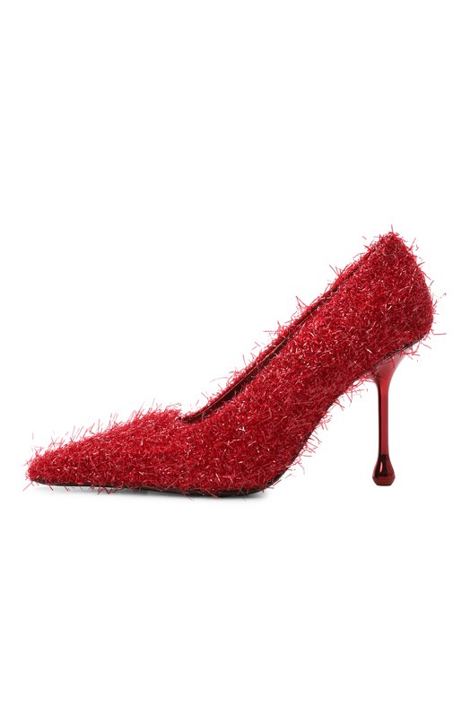 Текстильные туфли Ixia 95 Jimmy Choo IXIA95TZS Красный  IXIA95TZS Фото 4