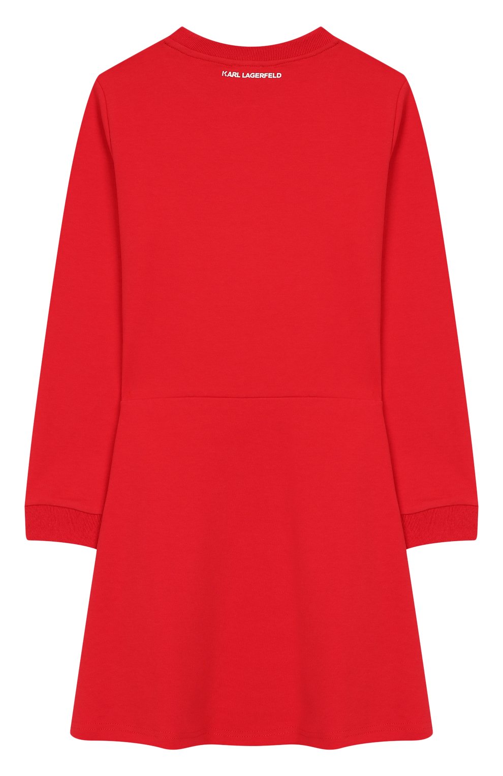 Хлопковое платье KARL LAGERFELD KIDS, арт. Z12122, фото 2