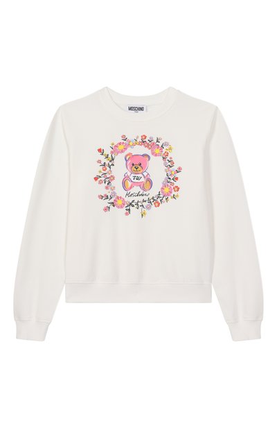 Хлопковый свитшот MOSCHINO, арт. HIF02M/LDA13/10-14