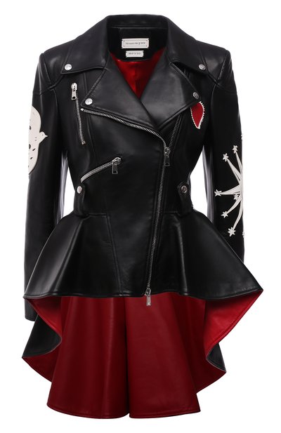 Кожаная куртка ALEXANDER MCQUEEN, арт. 668440/Q5AGH, фото 1