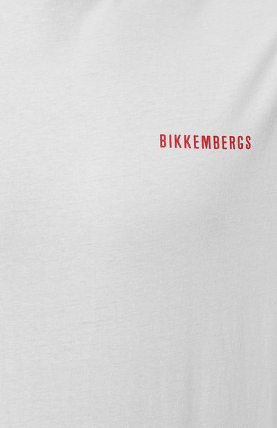 Хлопковая футболка DIRK BIKKEMBERGS, арт. BKK3MTS04, фото 5