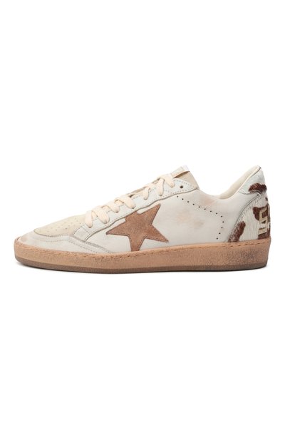 Кожаные кеды ball star GOLDEN GOOSE DELUXE BRAND, арт. GWF00117.F007563, фото 4