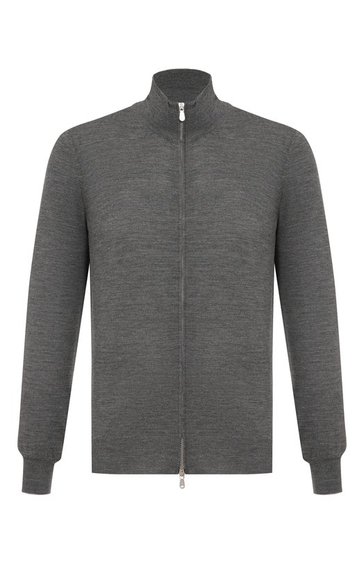 Кардиган из шерсти и кашемира Brunello Cucinelli M2400106 Серый M2400106