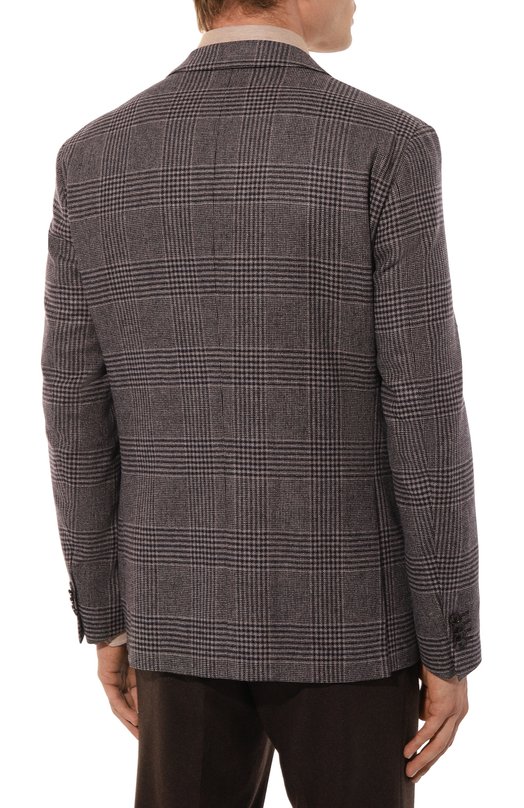 Шерстяной пиджак Corneliani 946002-9416216 Фиолетовый  946002-9416216 Фото 6