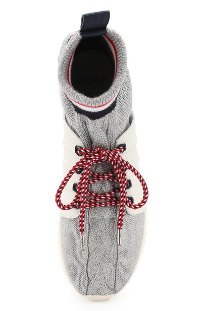 Текстильные кроссовки flavie на шнуровке MONCLER, арт. D2-09A-20506-00-01A0B, фото 5