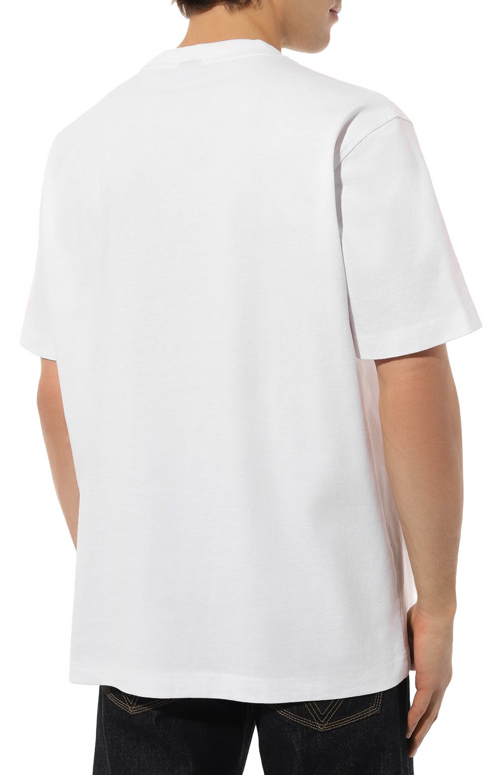 Хлопковая футболка BOSS ORANGE, арт. 50483464, фото 4