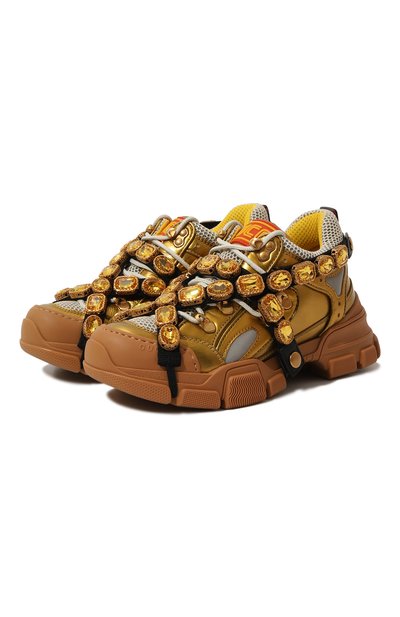 Комбинированные кроссовки flashtrek GUCCI, арт. 552051 DORA0, фото 1