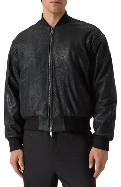 Кожаный бомбер GIORGIO BRATO, арт. GU26F26016NAPSTM, фото 3