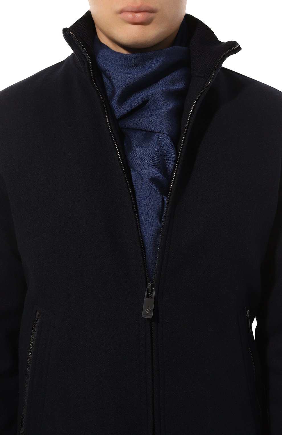 Шарф из кашемира и хлопка STEFANO RICCI, арт. MWA3200040/08370, фото 2