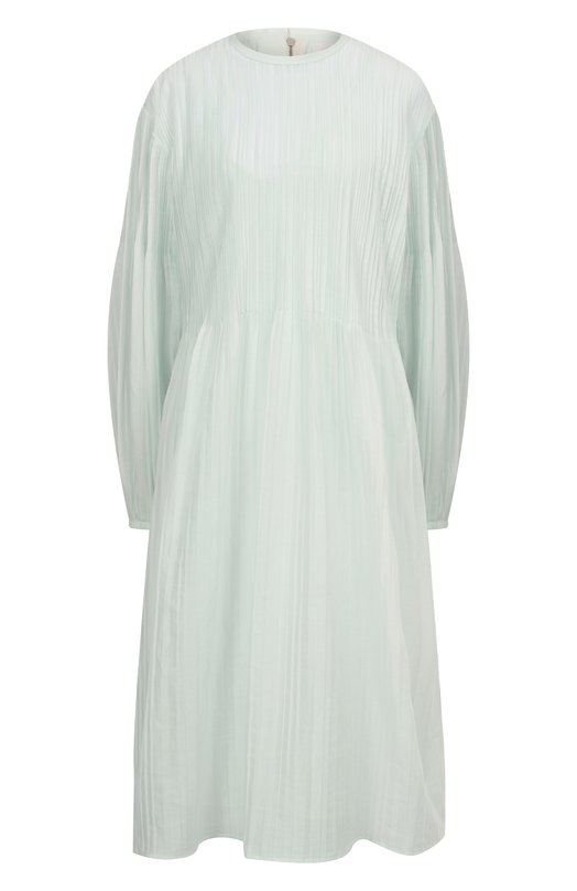 Хлопковое платье Jil Sander J02CT0464-J45014 Зелёный J02CT0464-J45014