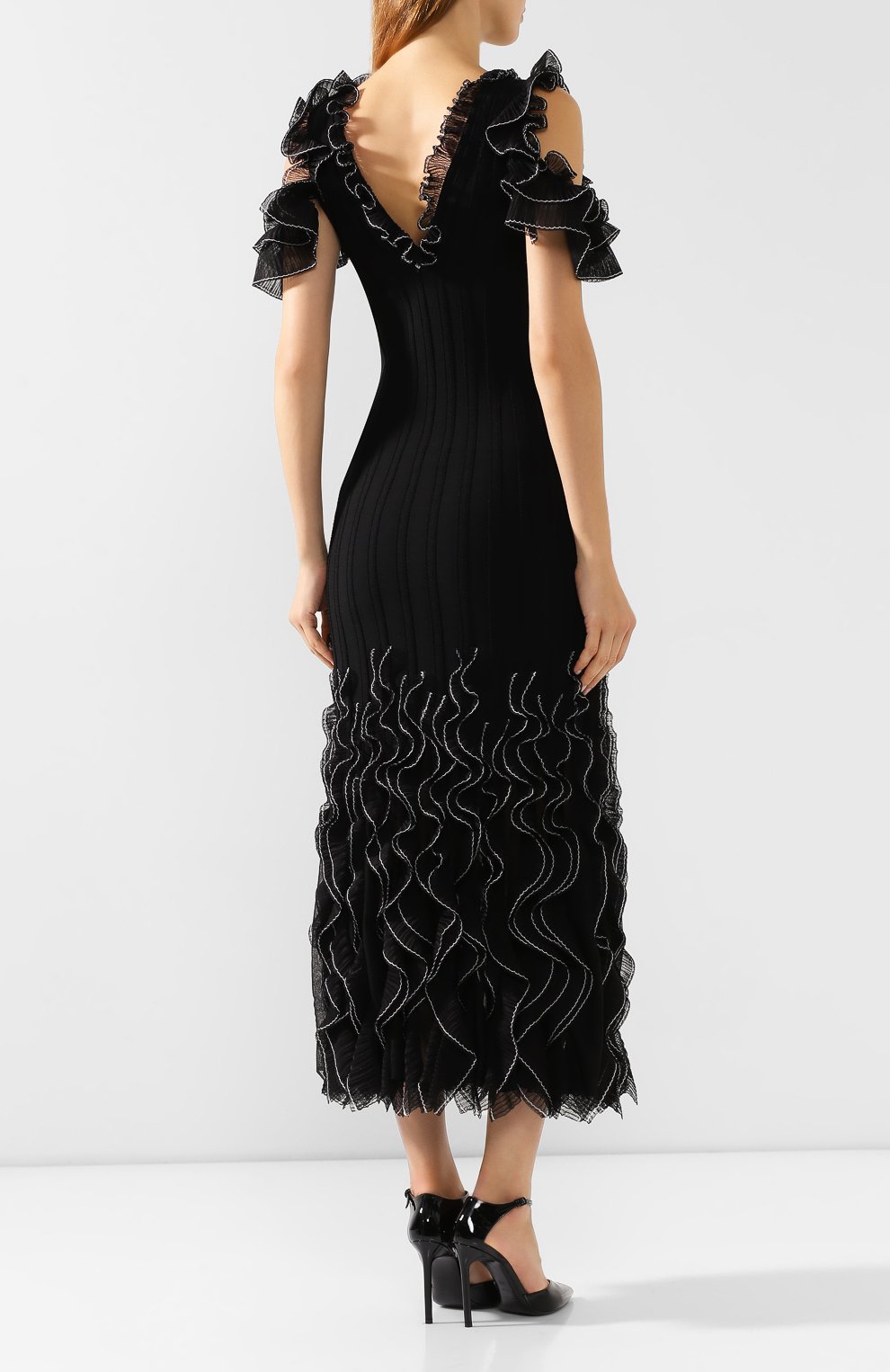 Платье ALEXANDER MCQUEEN, арт. 594951/Q1AH5, фото 4
