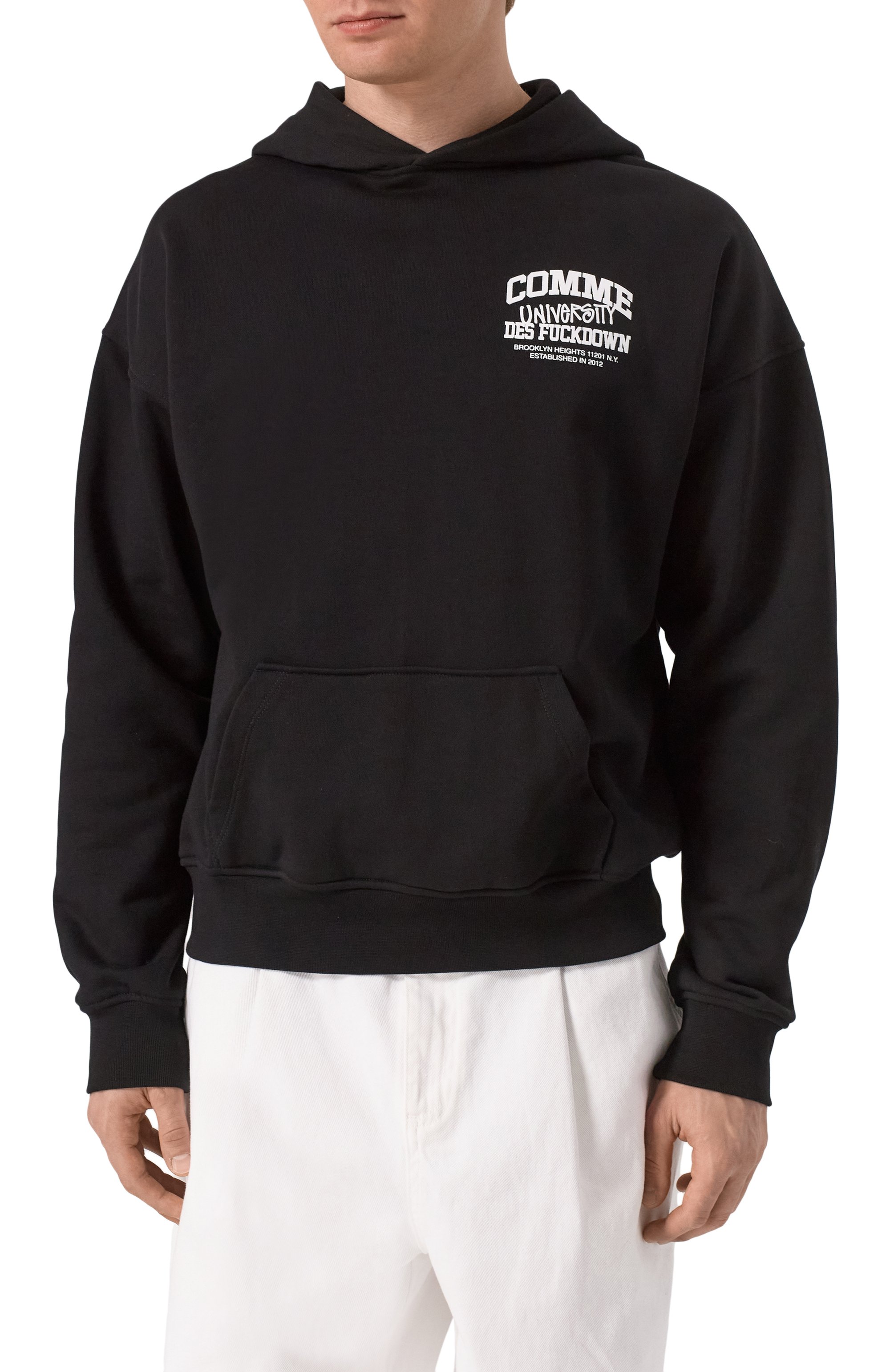 Хлопковое худи COMME DES FUCKDOWN, арт. CFABM01620, фото 3
