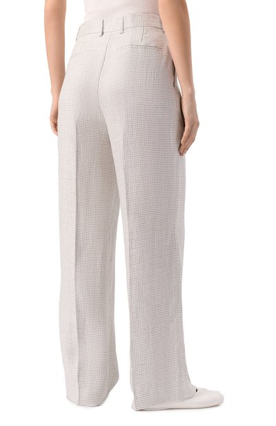 Брюки изо льна и вискозы THEORY, арт. 01103203, фото 4