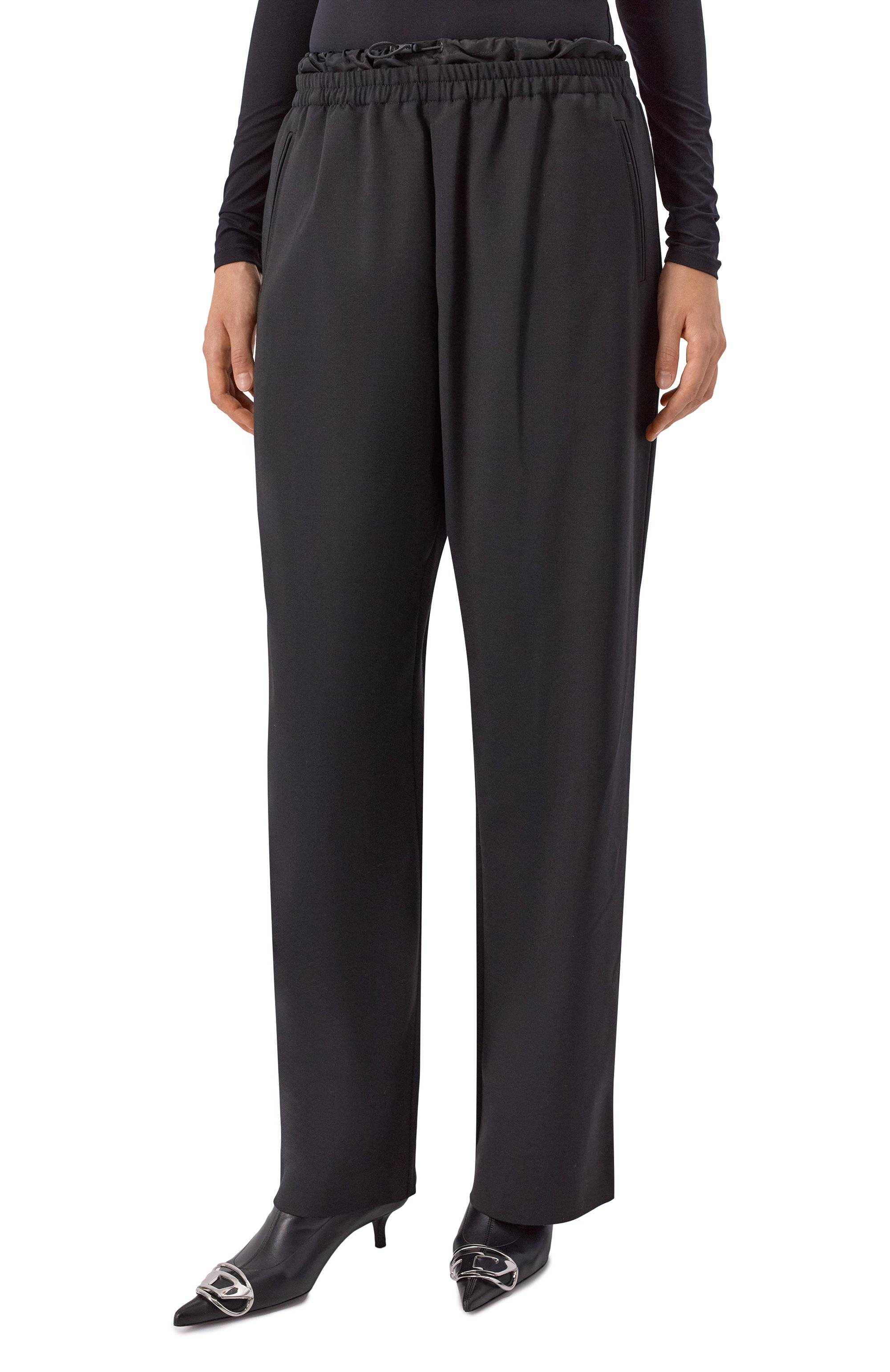 Брюки p-yrite DIESEL черного цвета по цене 36300 руб., арт. A19794/0GIBX, фото 3 Брюки p-yrite DIESEL, арт. A19794/0GIBX, фото 3