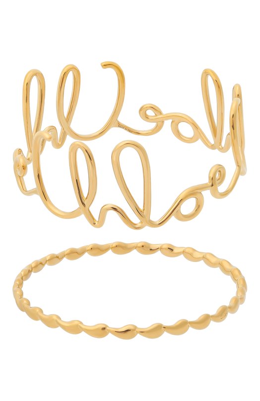 Комплект из двух браслетов Chloé CHC24WFB36CB79DCTU Золотой CHC24WFB36CB79DCTU