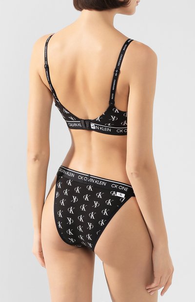 Трусы-слипы CALVIN KLEIN черного цвета по цене 2535 руб., арт. QF5834E, фото 3 Трусы-слипы CALVIN KLEIN, арт. QF5834E, фото 3