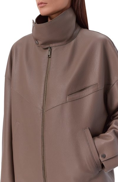 Кожаная куртка MASLOV, арт. Z017, фото 5