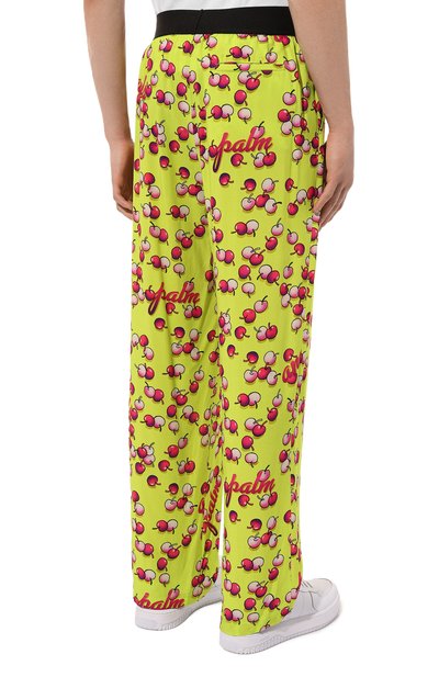 Брюки из вискозы PALM ANGELS, арт. PMCA111F24FAB002, фото 4