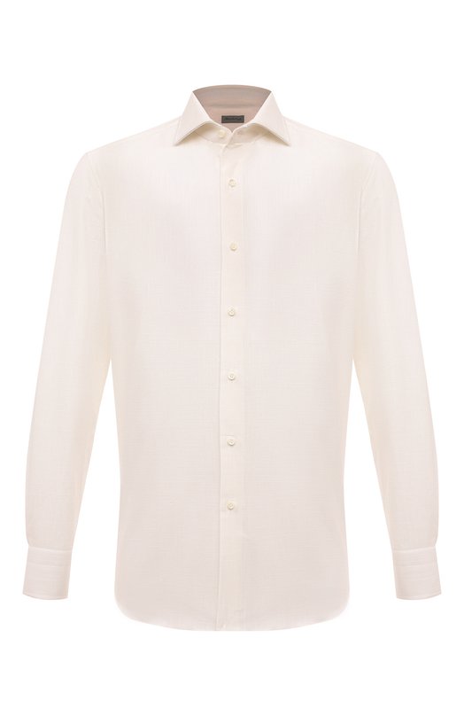 

Хлопковая рубашка Sartorio, Кремовый