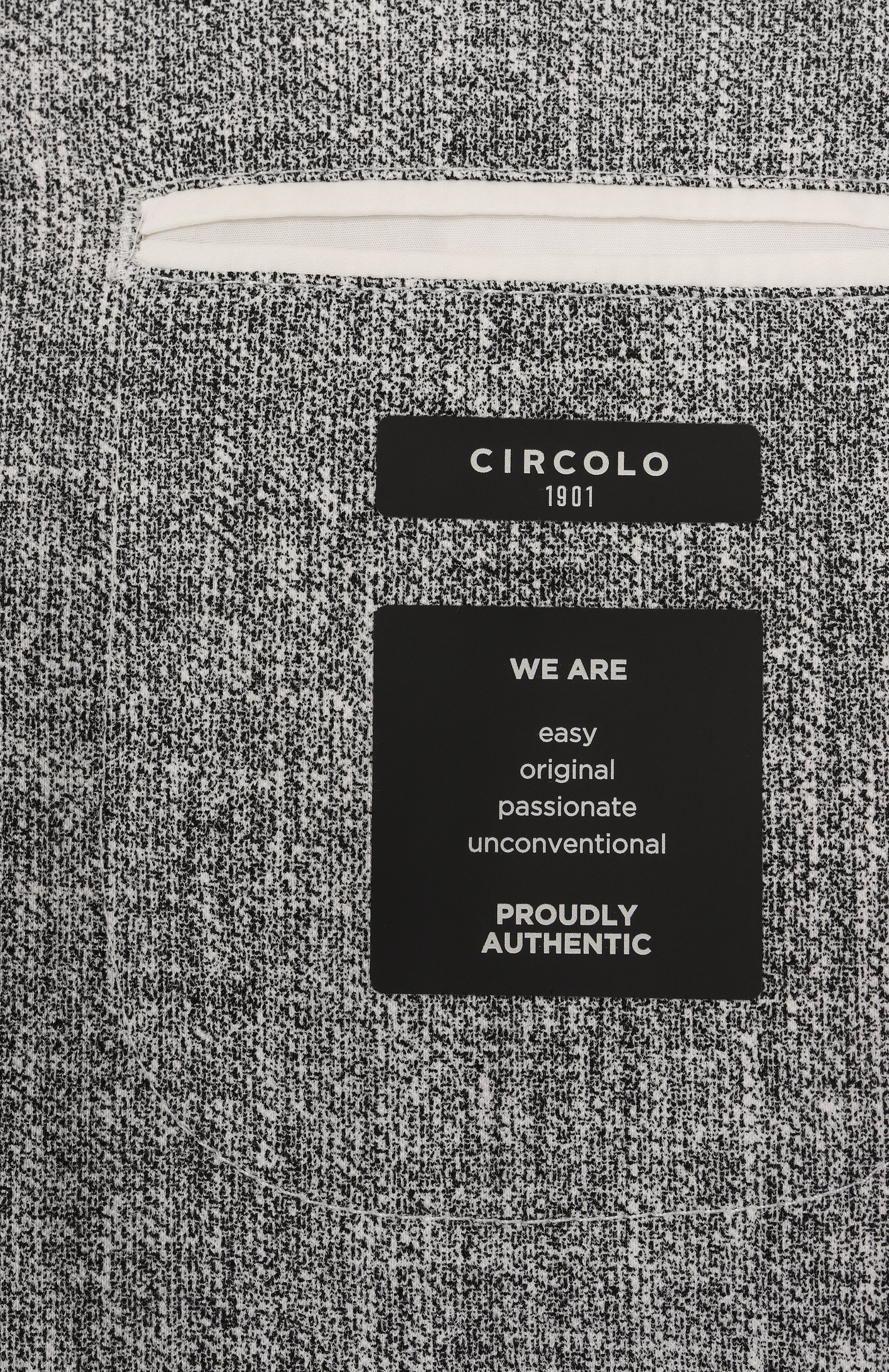 Хлопковый пиджак CIRCOLO 1901, арт. CN4744, фото 9