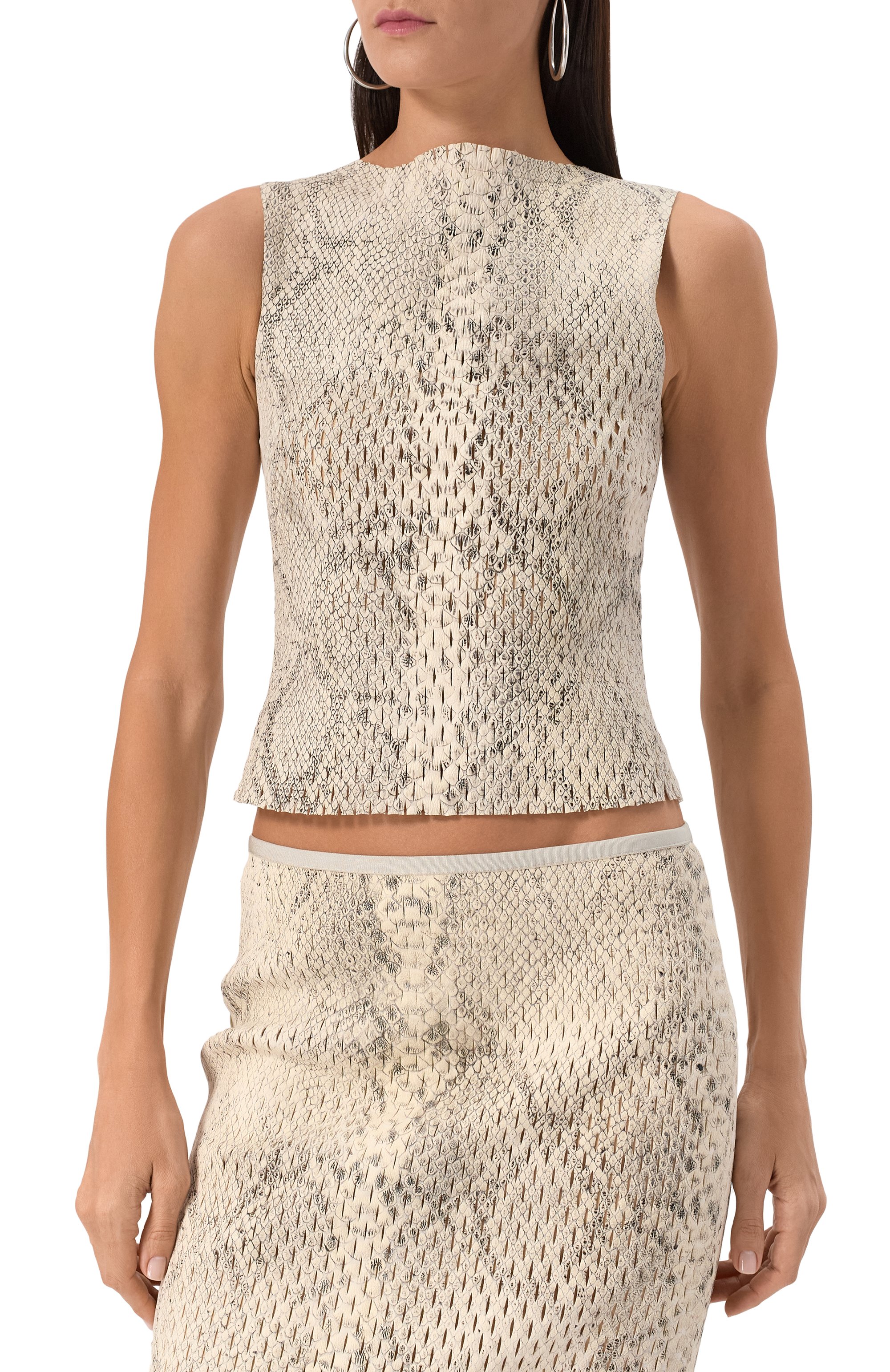 Кожаный топ ALEXANDER WANG, арт. 1WC1251995, фото 3