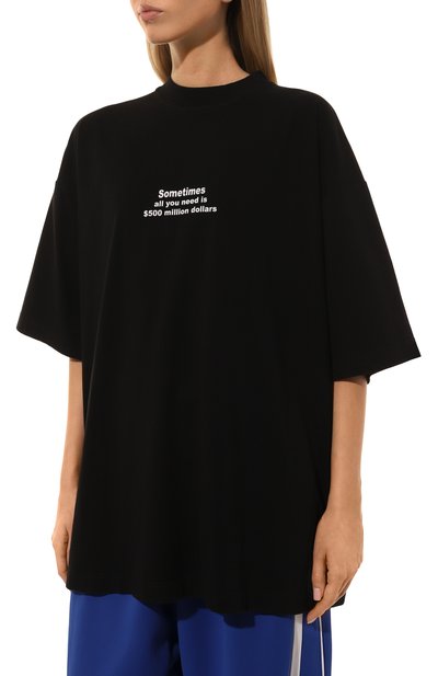 Хлопковая футболка VETEMENTS, арт. UA66TR690B, фото 3