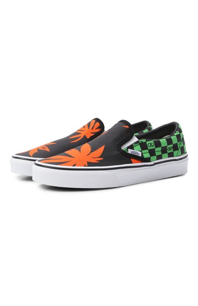 Женские текстильные слипоны valentino garavani x vans VALENTINO, арт. 8W2S0NY9/XWF