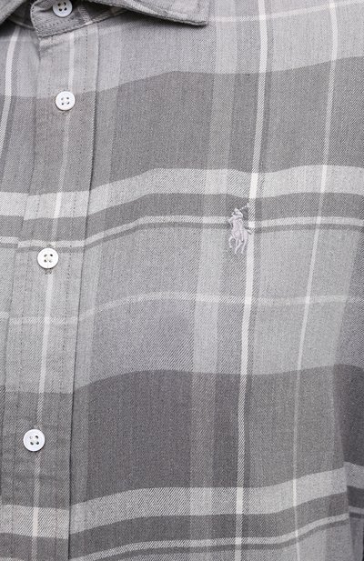 Рубашка из вискозы и хлопка POLO RALPH LAUREN, арт. 211815409, фото 5