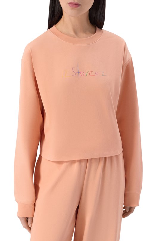 Хлопковый свитшот 12 STOREEZ 137779 Оранжевый  137779 Фото 3