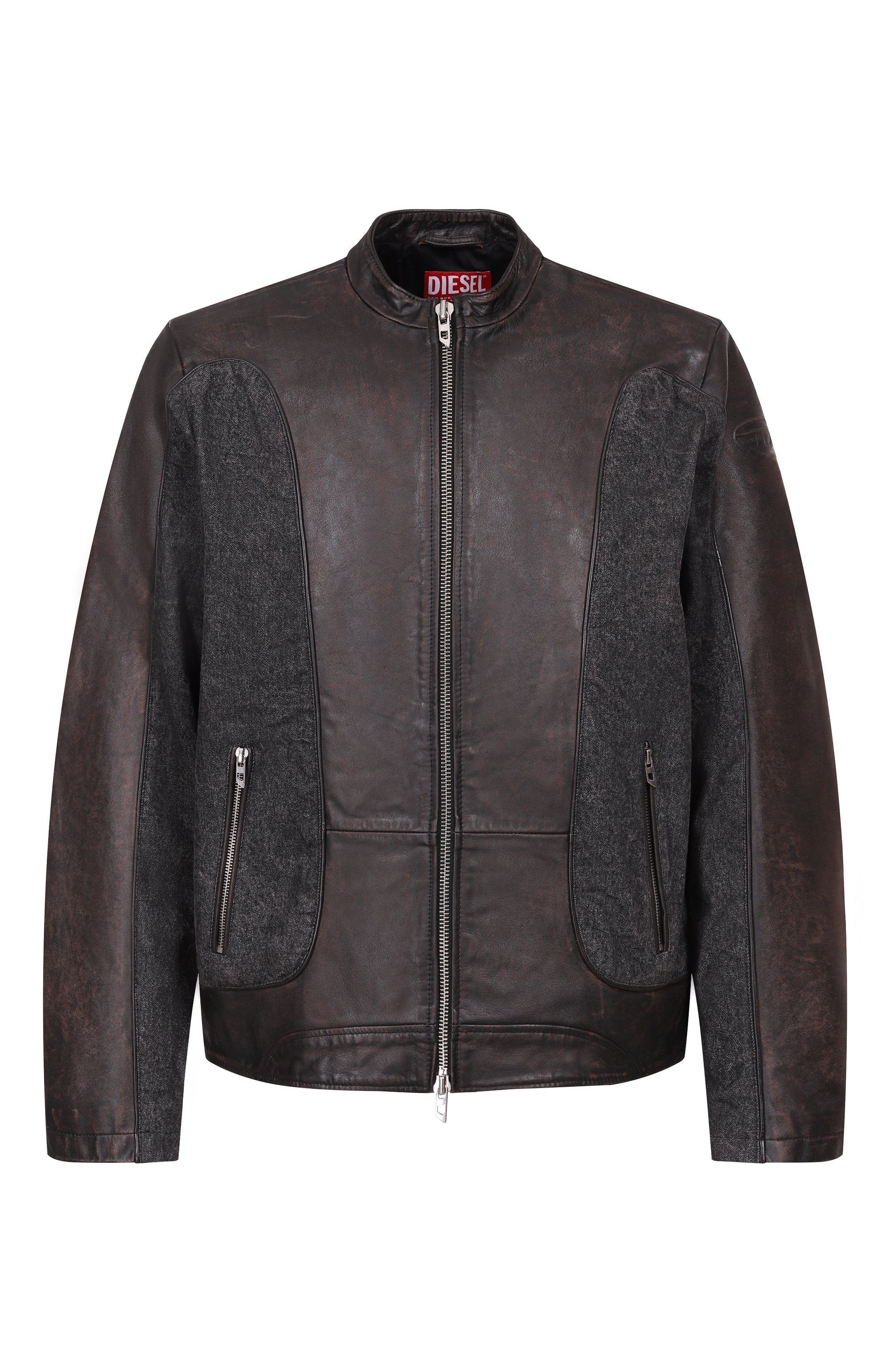 Кожаная куртка DIESEL, арт. A21119/0GSBK, фото 1