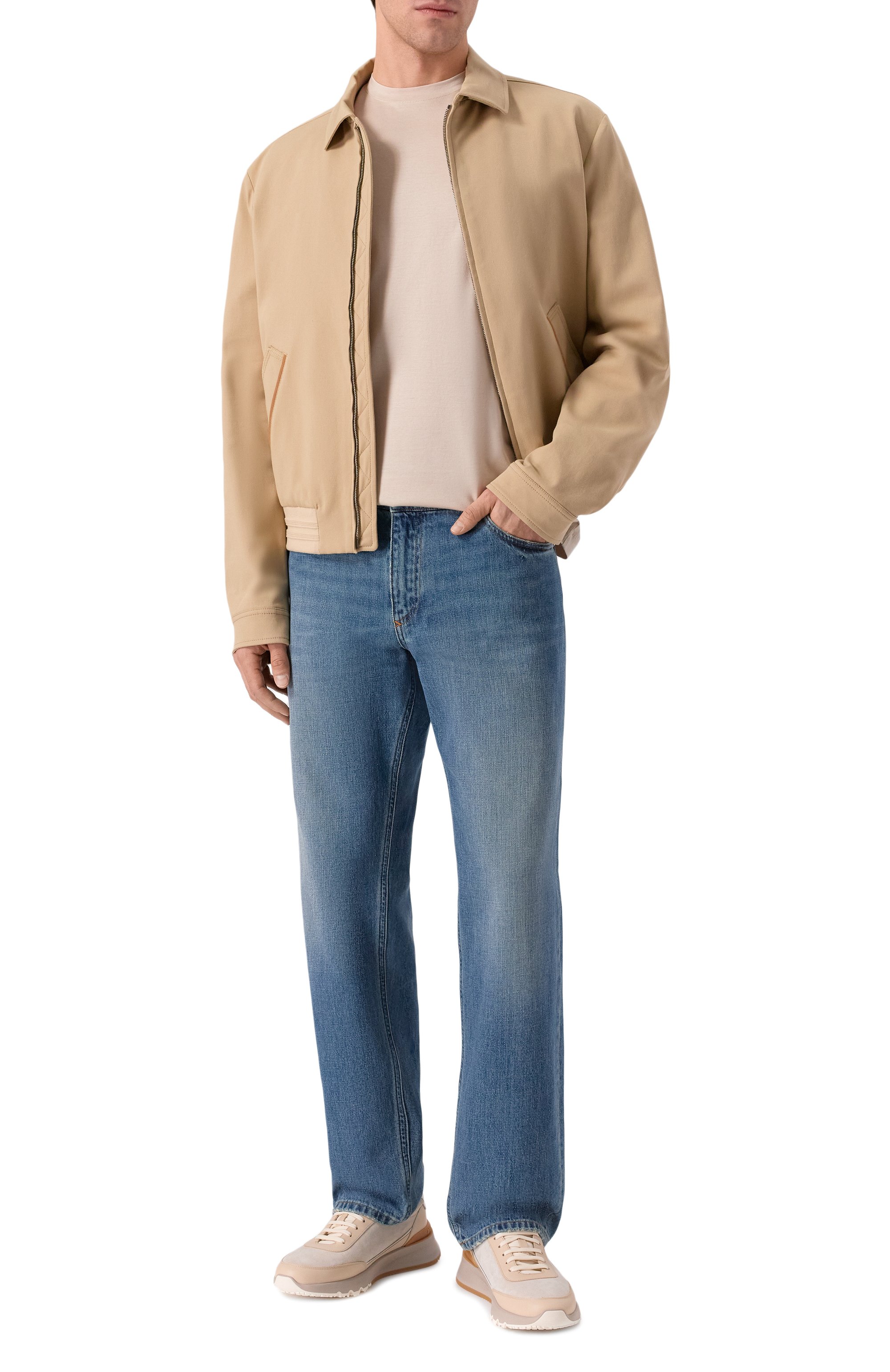 Хлопковая футболка PAUL&SHARK, арт. 99311024, фото 2